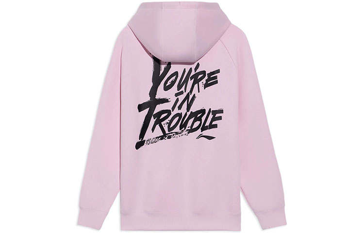 Li-Ning Li Ning Professional Basketball Collection Sweatshirt Unisex Peachy Pink