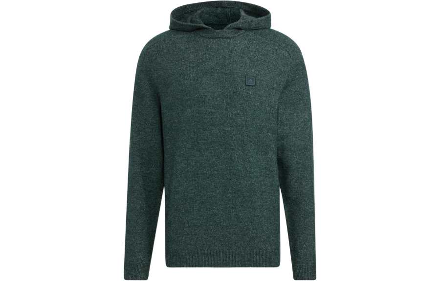 Adidas Adidas Sweatshirts Men's Green Hooded Moderate Regular
