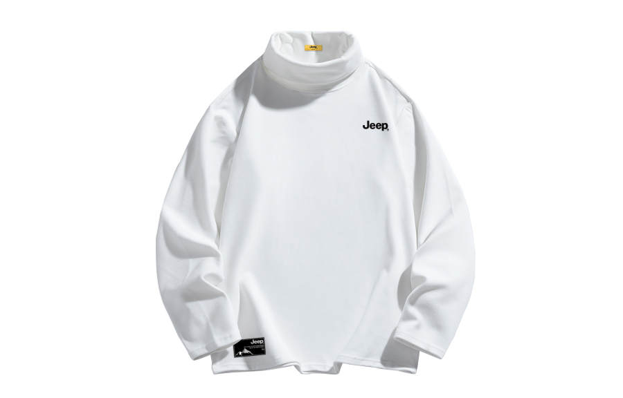 Jeep T Shirts Unisex Turtleneck Moderate Straight Fit