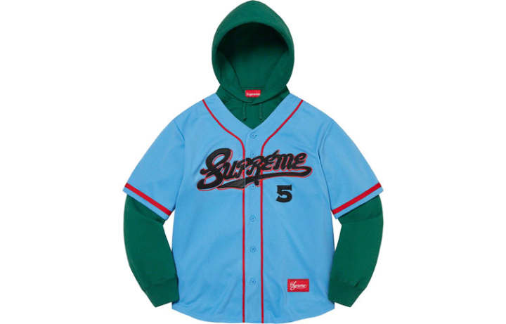 Supreme Supreme Baseball Jersey hoodie