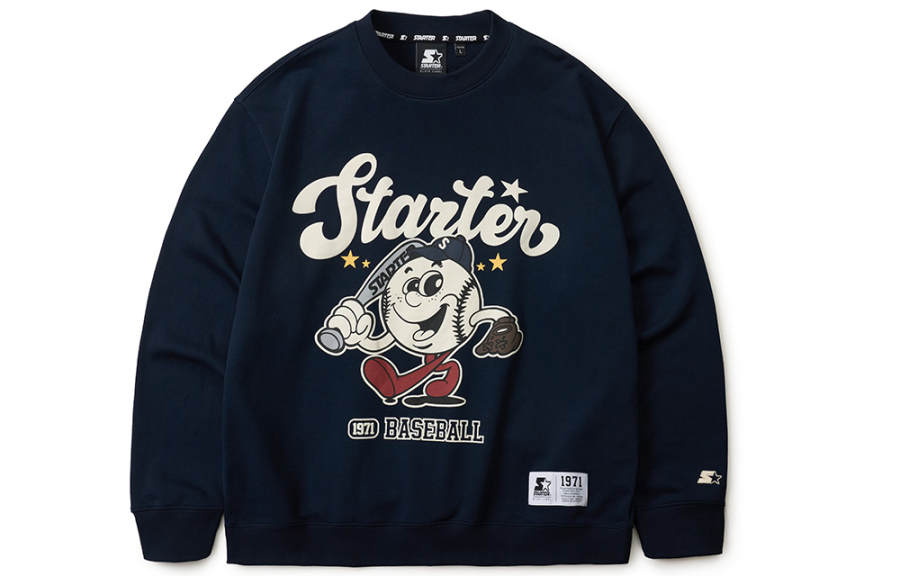 STARTER STARTER Sweatshirts Unisex Crew Neck Moderate Regular