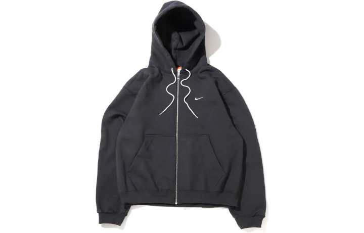 Nike Nike Sweatshirts Men's Smoke Gray Hooded Moderate Cardigan
