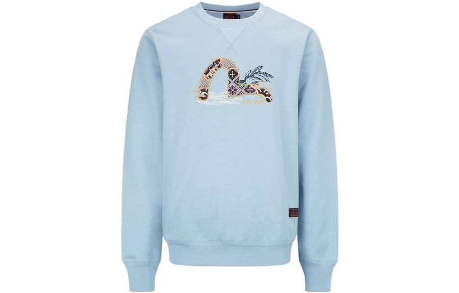 EVISU EVISU Sweatshirts Men's Crew Neck Moderate Other