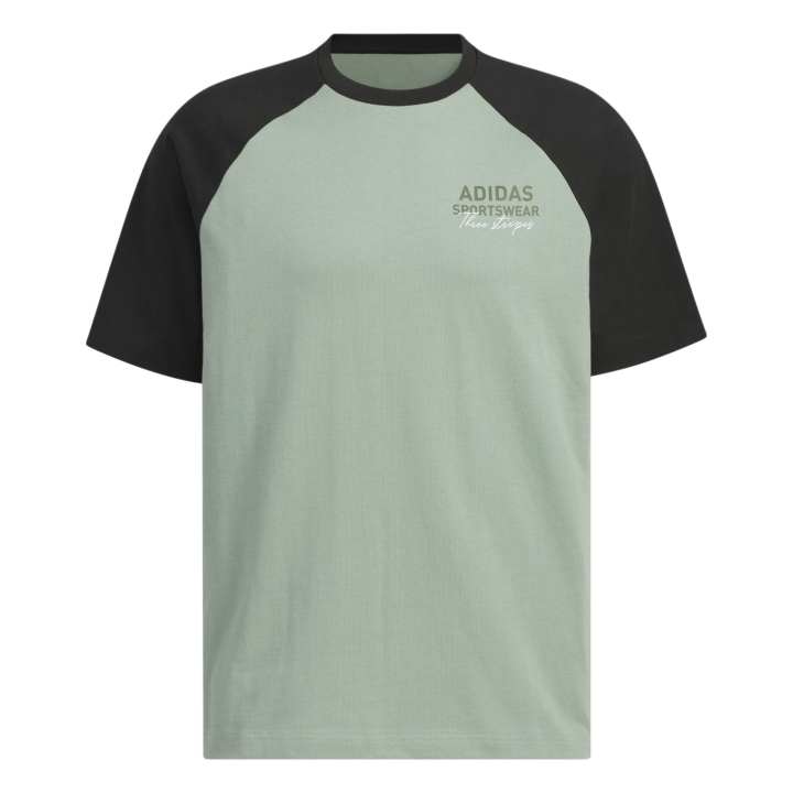 Adidas Adidas T Shirt Unisex Dusty Green/Black