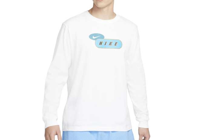 Nike Nike Sweatshirts Men's White Crew Neck Moderate Regular