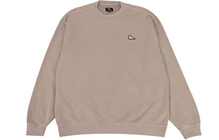 Converse Converse Sneaker Patch Crew Sweatshirt Men's Khaki
