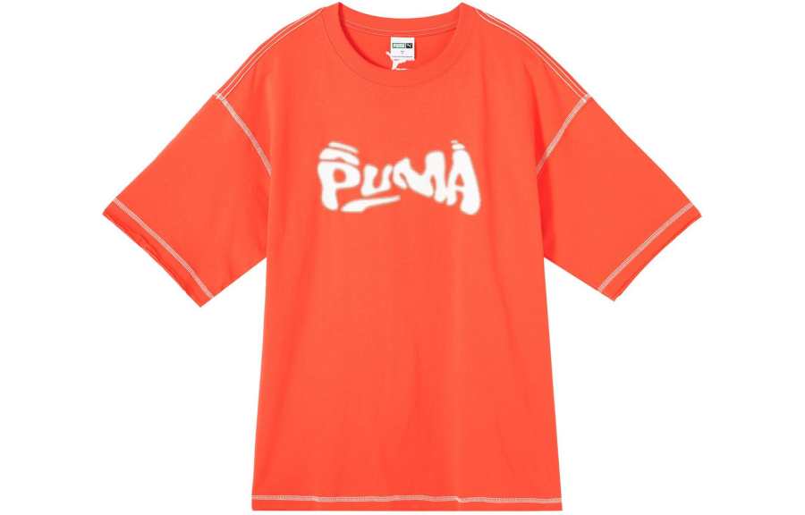PUMA PUMA T-Shirt Unisex Energetic Red