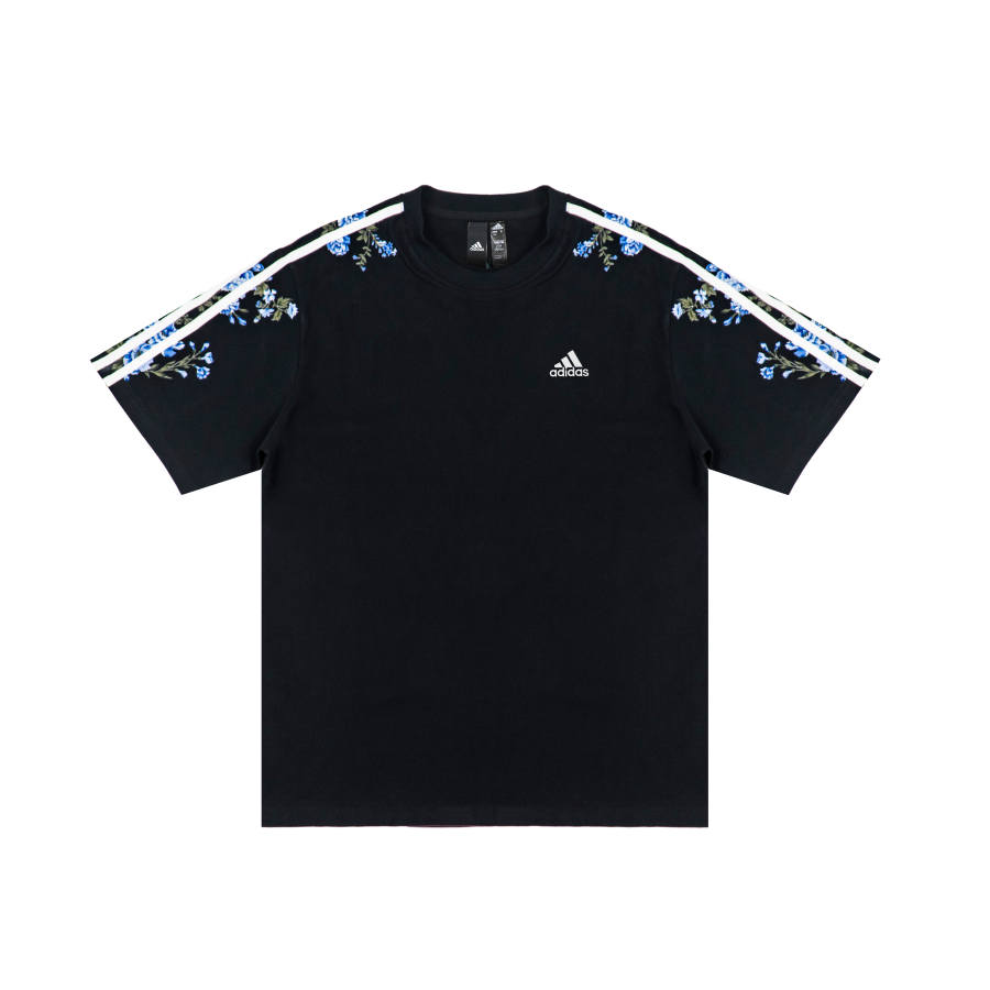 Adidas Adidas T Shirts Unisex Black Crew Neck Moderate Straight Fit