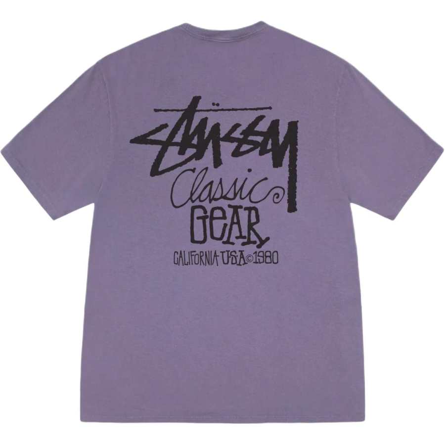 Stussy Classic Gear Pigment Dyed Tee