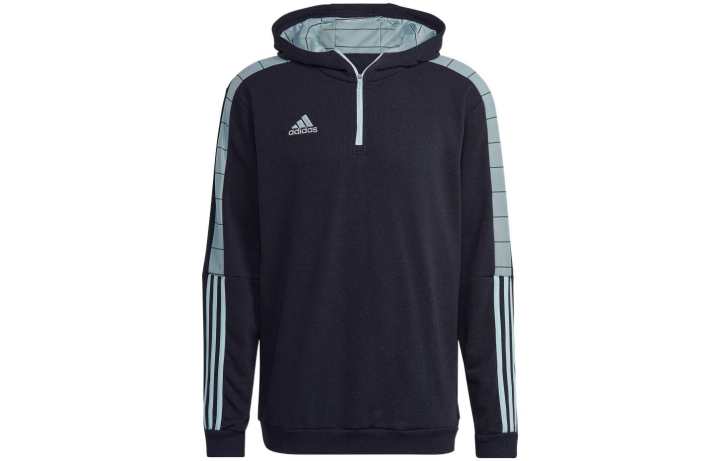 Adidas Adidas Sweatshirts Men's Blue Hooded Moderate Regular