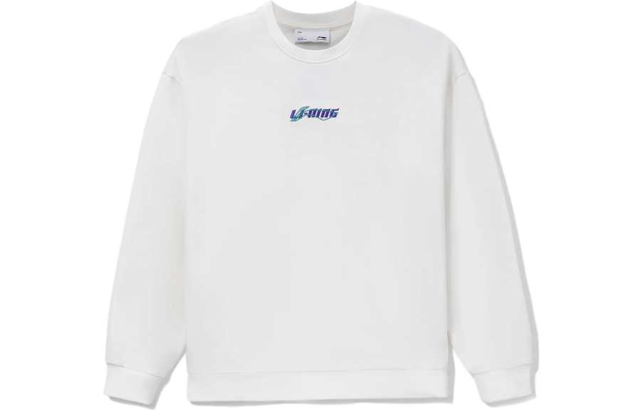 Li-Ning Li Ning Sports Fashion Collection Sweatshirt Unisex White