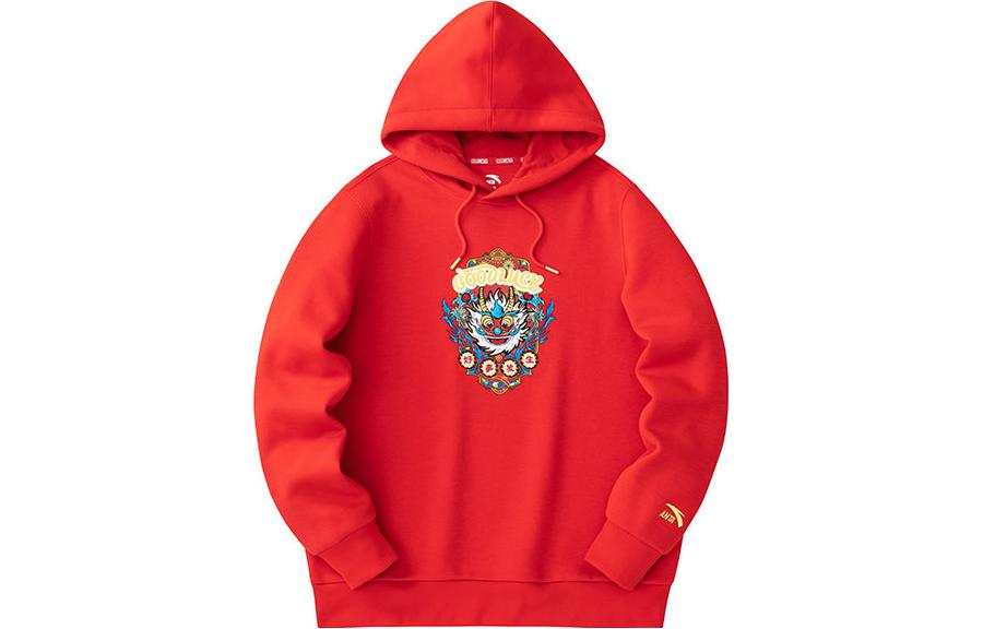 Anta Life Collection Sweatshirt Men's Rich Red