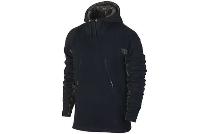Jordan Jordan BHM PO Hoodie Sweatshirt Men's Black