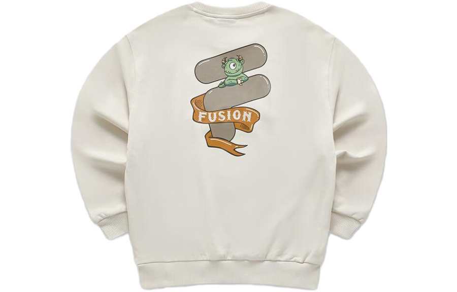 FILA FUSION FOB Sweatshirt Unisex Wheat Cream