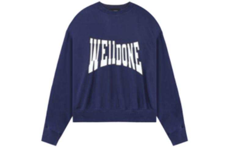 WE11DONE WE11DONE Sweatshirt Unisex Blue