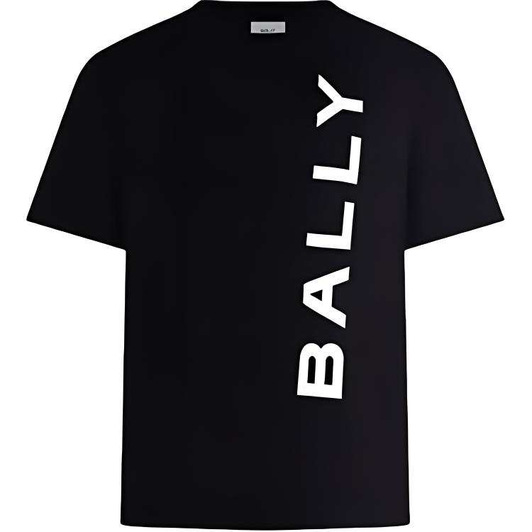 BALLY BALLY Logo-print Cotton T-shirt