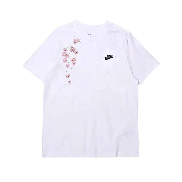 Nike Nike T Shirts Unisex White Crew Neck Moderate Straight Fit