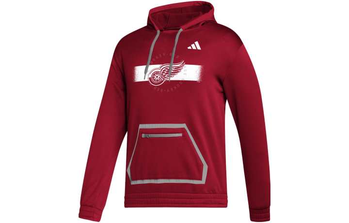 Adidas Adidas Red Wings Team Issue Pullover Hoodie Sweatshirt Men's Red