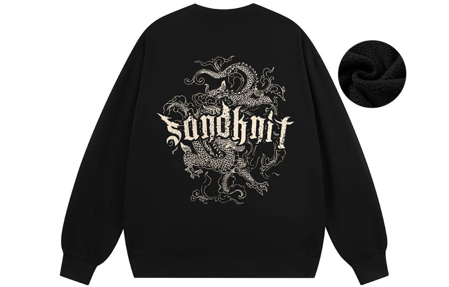 SandKnit Sweatshirts Unisex Crew Neck Moderate Regular