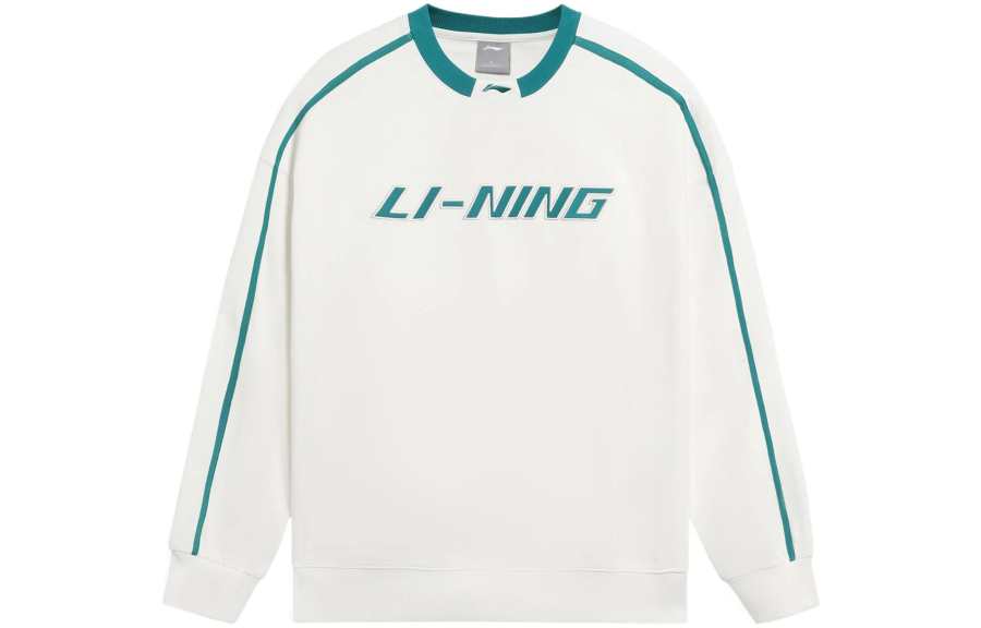 Li-Ning Li Ning Sports Fashion Collection Sweatshirt Unisex Ivory
