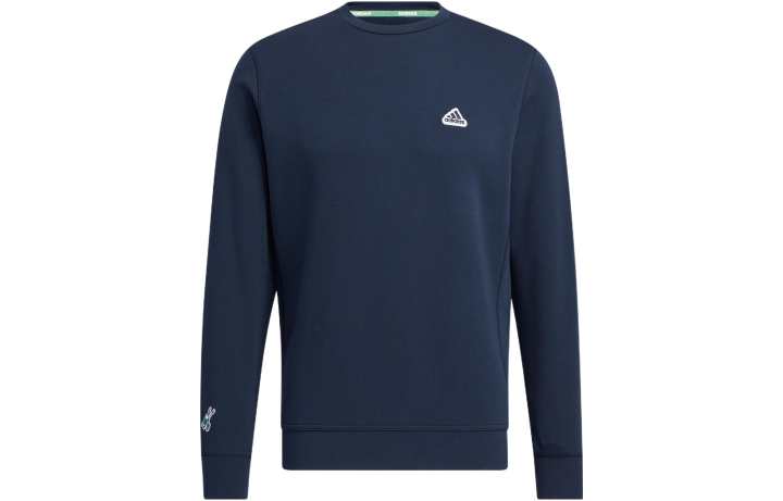Adidas Adidas Sweatshirts Men's Dark Blue Crew Neck Moderate Regular