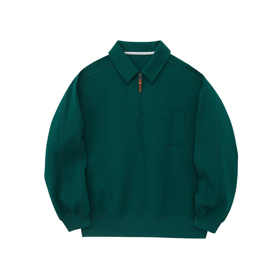 NANS STUDIO NANS STUDIO Sweatshirts Men's Lapel Moderate