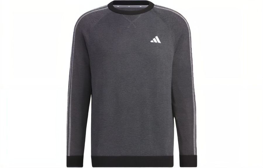 Adidas Adidas Sweatshirts Men's Black Crew Neck Moderate Regular