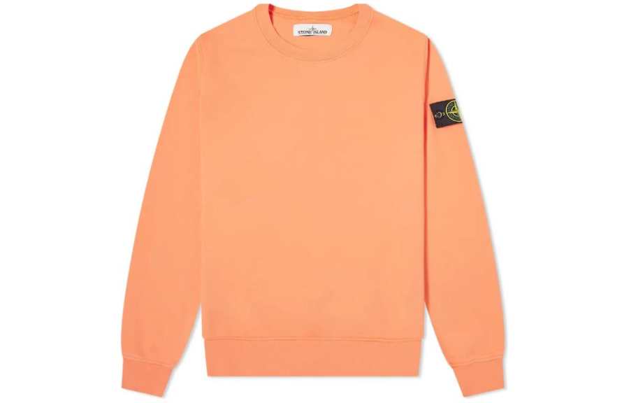 STONE ISLAND Sweatshirt Men's Orange