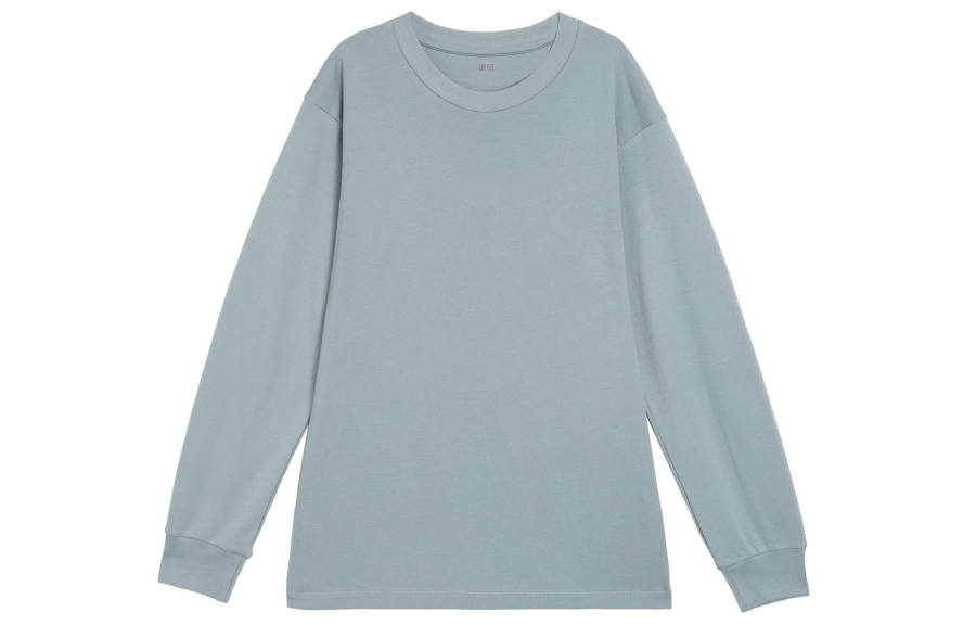 UNIQLO T Shirt Unisex Aqua Blue