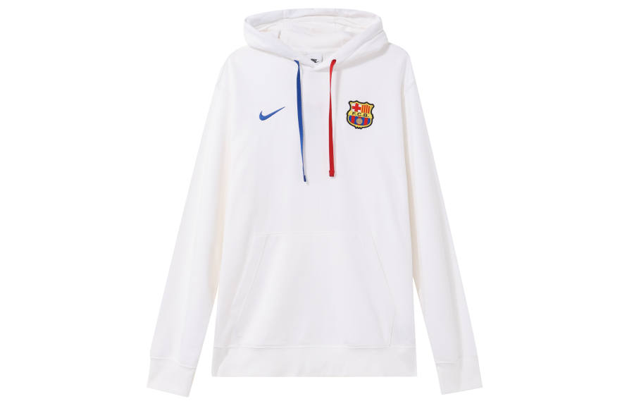Nike Nike Fc Barcelona Club Men's Nike Soccer French Terry Pullover Hoodie