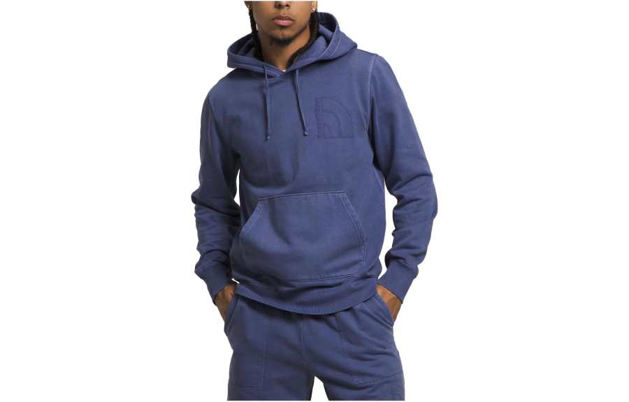THE NORTH FACE Sweatshirts Men's Cave Blue Hooded Moderate Regular