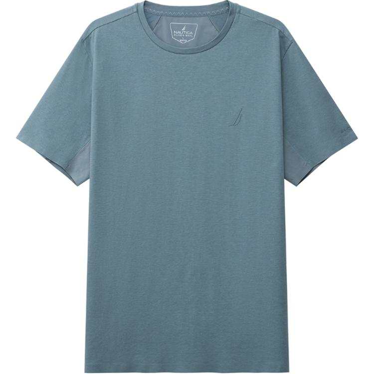 NAUTICA T Shirts Men's Crew Neck Moderate