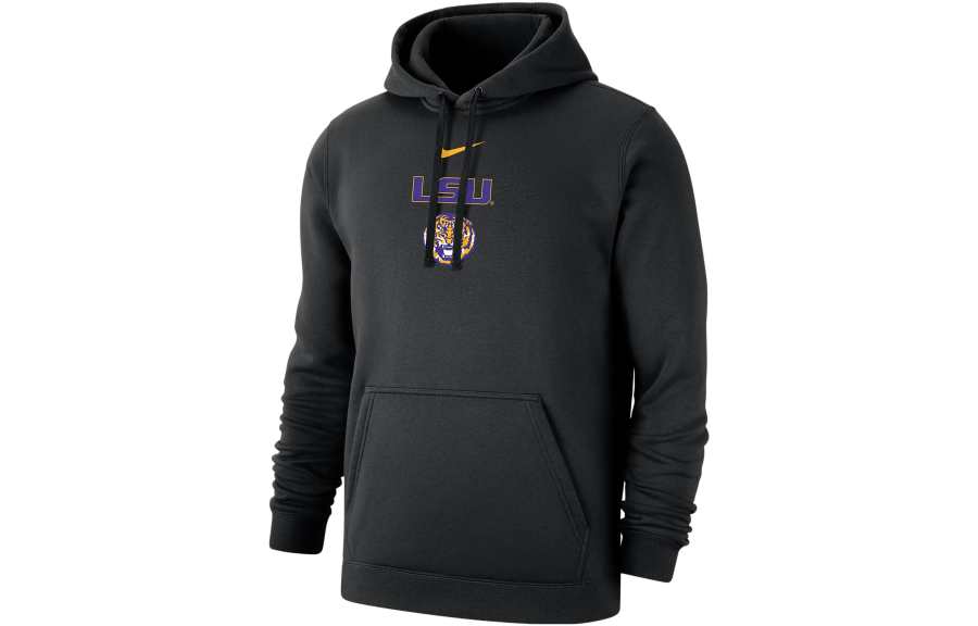 Nike Nike LSU Sweatshirts Men's Black Hooded Moderate Other