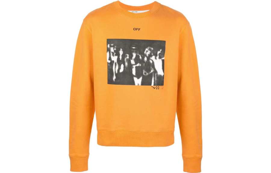OFF-WHITE OFF WHITE Sweatshirt Men's Orange