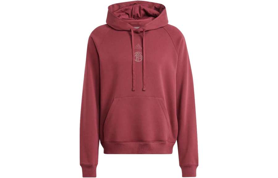 Adidas Adidas FC Bayern Sweatshirts Men's Dark Red Hooded Moderate Regular