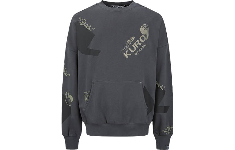 EVISU EVISU Sweatshirts Unisex Crew Neck Moderate Heavyweight