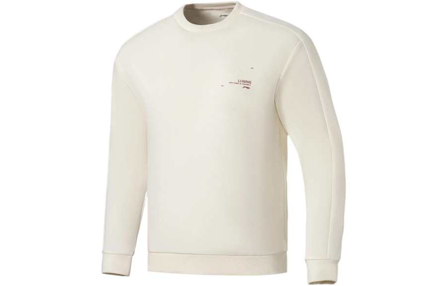 Li-Ning Li Ning Fitness Series Sweatshirt Men's Vanilla White