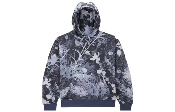 Nike Nike Sweatshirts Unisex Blue Hooded Moderate Regular