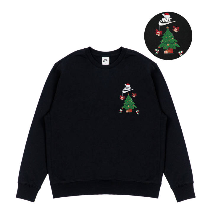 Nike Nike Sweatshirt Christmas Mini Tree, Christmas Theme Unisex Black