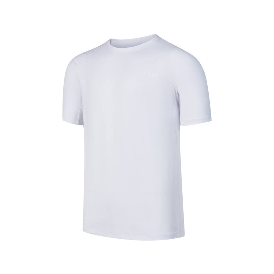 Saucony T Shirt Men's Pearl White