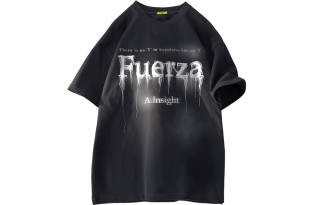 FUERZA T Shirts Unisex Crew Neck Thin