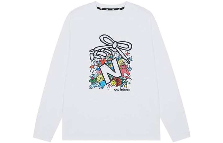 New Balance New Balance 9BOX Sweatshirts Unisex White Crew Neck Moderate