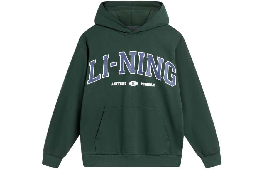 Li-Ning Li Ning Weekend Youth Sweatshirt Unisex Vintage Green