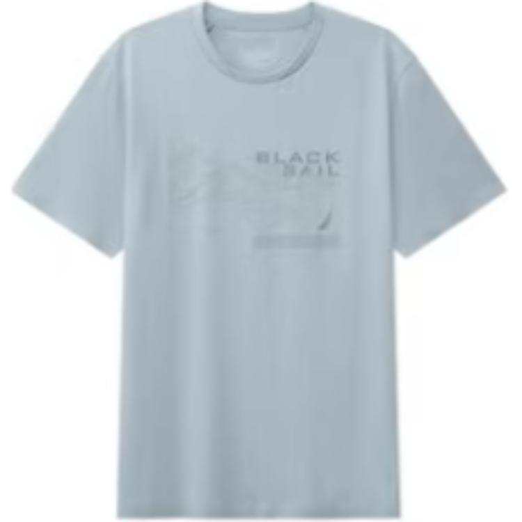 NAUTICA T Shirts Men's Crew Neck Moderate
