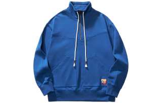 Penfield Sweatshirts Unisex Stand Collar Moderate Regular