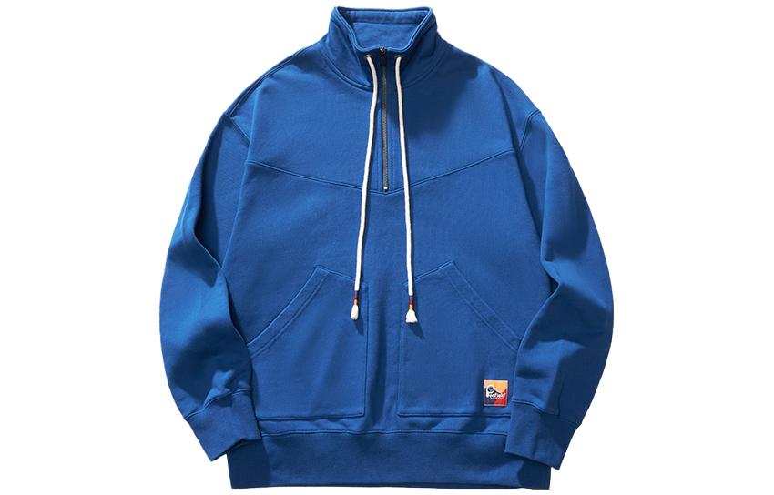 Penfield Sweatshirts Unisex Stand Collar Moderate Regular