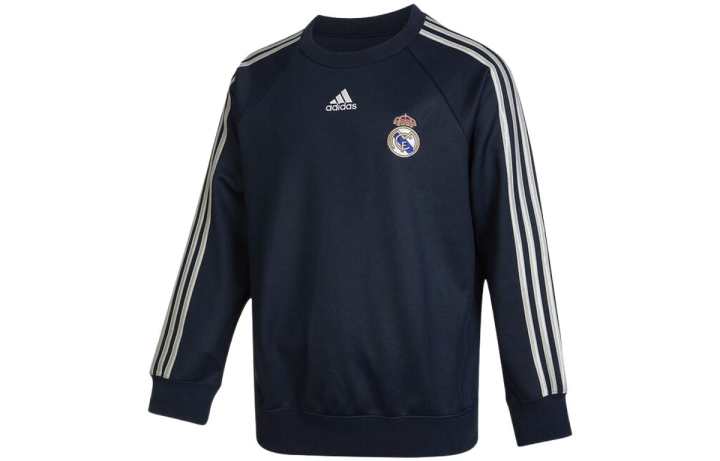 Adidas Adidas Sweatshirts Men's Blue Crew Neck Moderate Regular