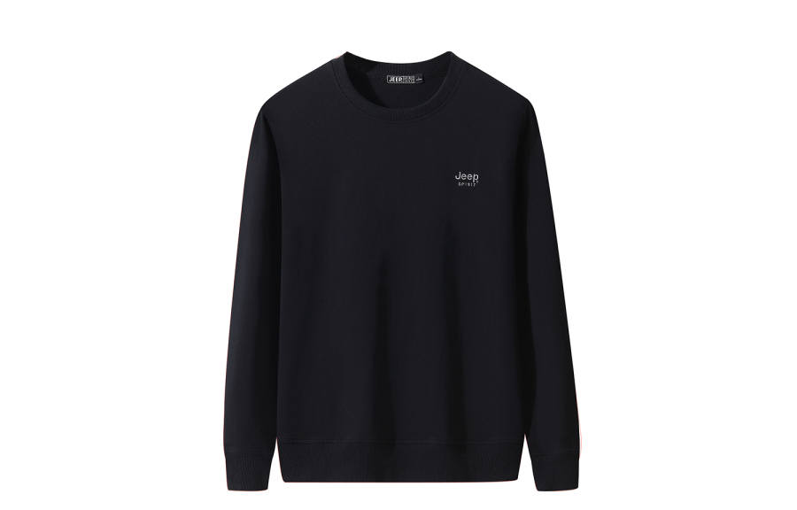 JEEP SPIRIT Sweatshirts Men's Crew Neck Moderate Regular