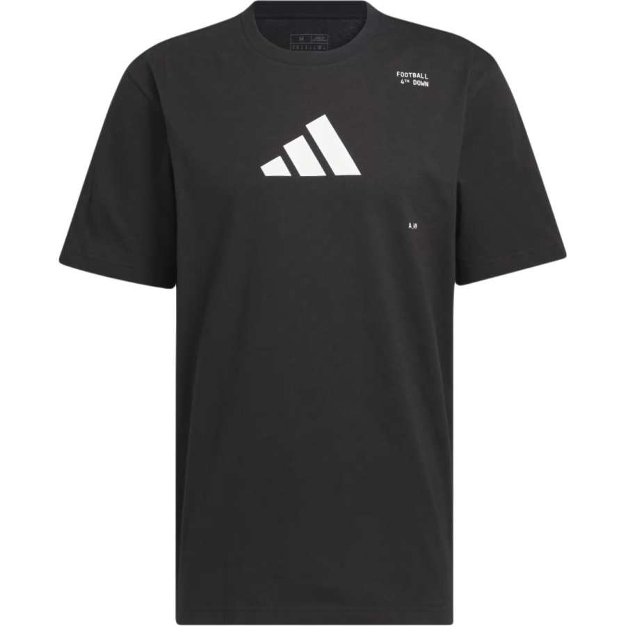 Adidas Adidas FOOTBALL CATEGORY GRAPHIC T Shirt Men's Black