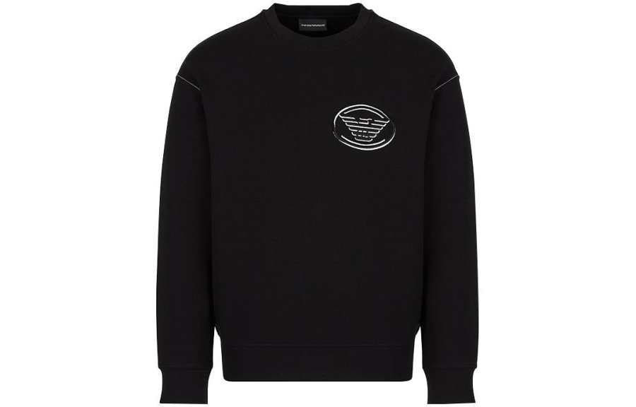 EMPORIO ARMANI FW22 Sweatshirt Men's Black
